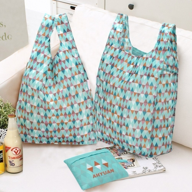 2025年 簡単に持ち運べる ポリエステル 折りたたみ式 ショッピングバッグ