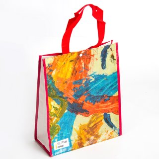 カスタム 不織布 ショッピングバッグ PP 織布 ショッピング