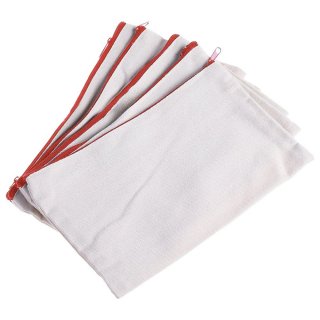 かわいいプレーンコットン化粧品キャラクターキャンバス