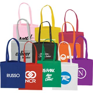 再利用可能 カスタマイズ 不織布 食料品 バッグ