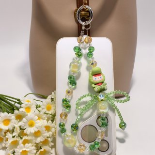 キーチェーン ビーズ携帯電話チェーン ユニバーサル携帯電話リスト ストラップ チェーン キーチェーン ペンダント